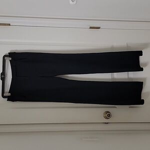 Diane von Furstenberg Size 8 Black Wool Blend "Newport" Trousers, NEW with Tag